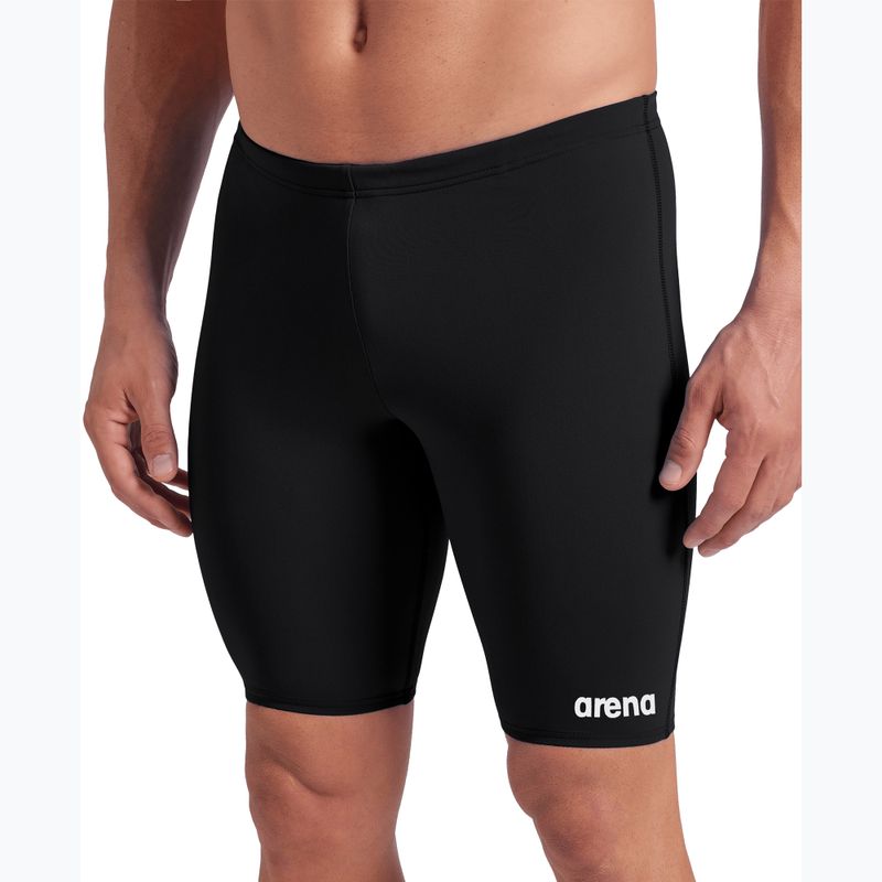 Плавки чоловічі arena Team Swim Jammer Solid black/white 8