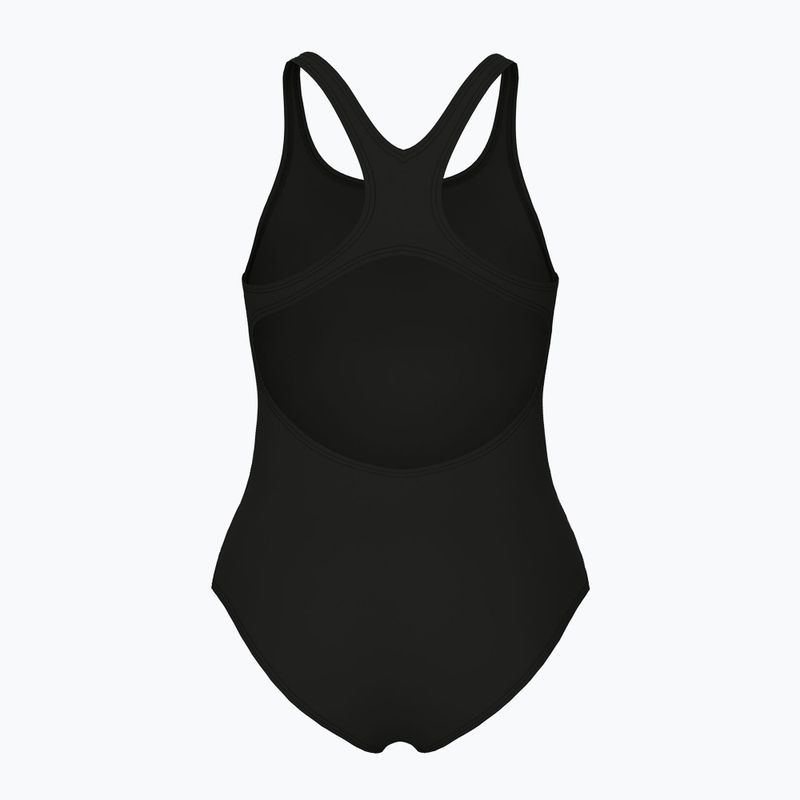 Купальник суцільний дитячий arena Team Swim Pro Solid black/white 2