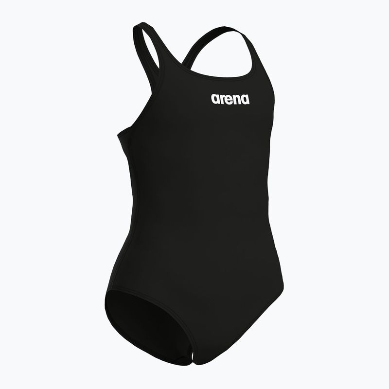 Купальник суцільний дитячий arena Team Swim Pro Solid black/white 3