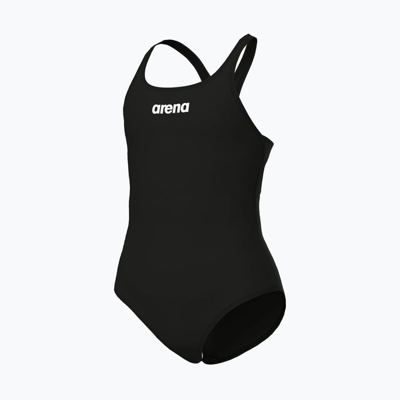 Купальник суцільний дитячий arena Team Swim Pro Solid black/white 4
