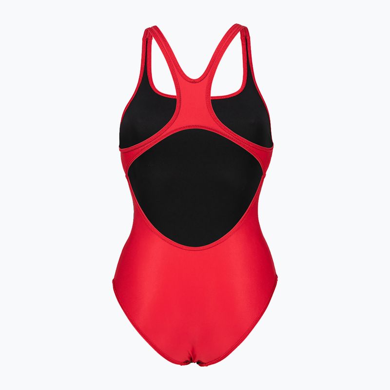 Купальник суцільний жіночий Arena Team Swim Pro Solid red/white 5