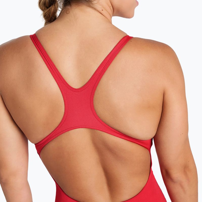 Купальник суцільний жіночий Arena Team Swim Pro Solid red/white 9