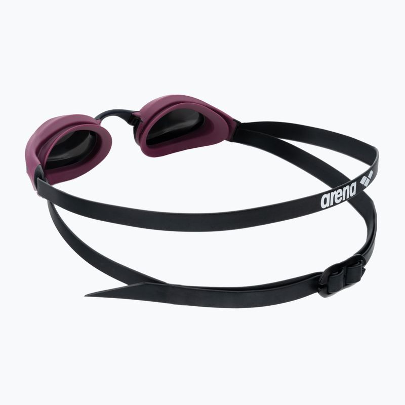 Окуляри для плавання Arena Cobra Core Swipe Mirror silver/red wine 4