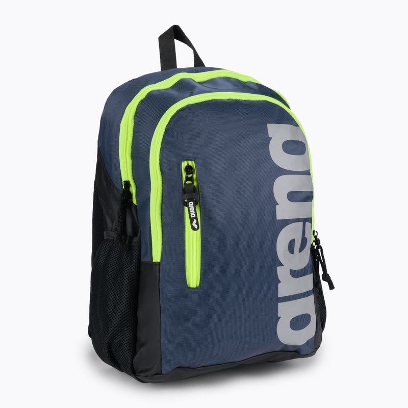 Рюкзак для плавання Arena Spiky III 30 l navy/neon yellow