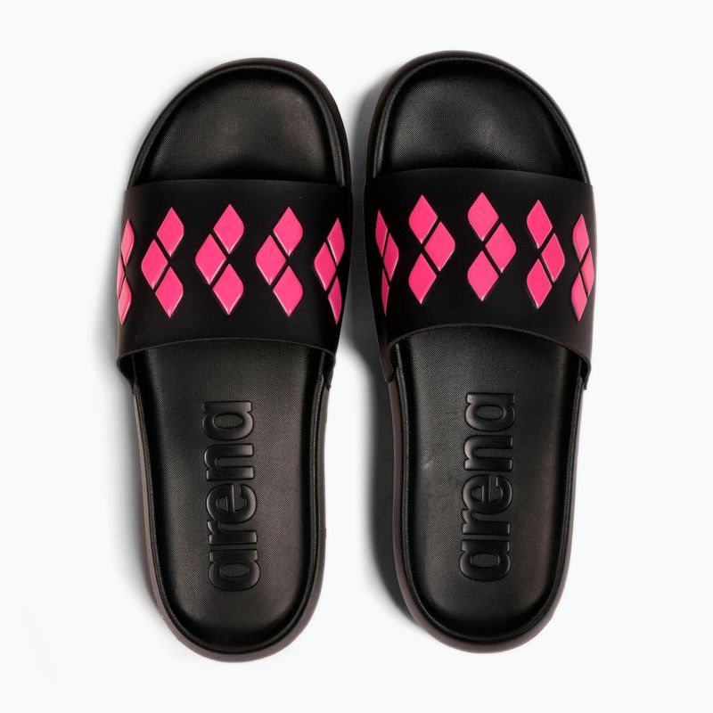 Шльопанці Arena Urban diamonds black/pink 12