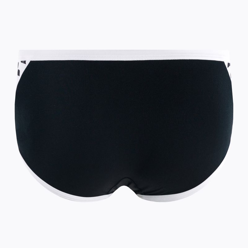 Плавки чоловічі Arena Icons Swim Low Waist Short Solid black/white 2