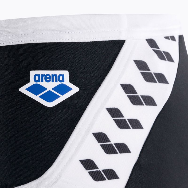 Плавки чоловічі Arena Icons Swim Low Waist Short Solid black/white 3