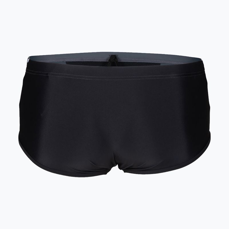 Плавки чоловічі Arena Icons Swim Low Waist Short Panel asphalt/black 5