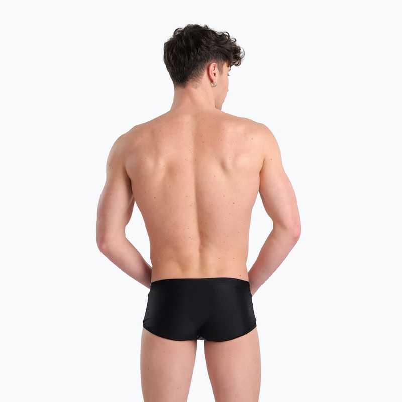 Плавки чоловічі Arena Icons Swim Low Waist Short Panel asphalt/black 7