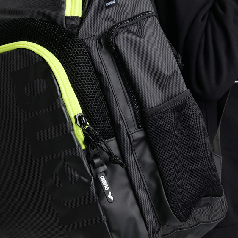 Рюкзак для плавання arena Spiky III 35 l dark smoke/neon yellow 8