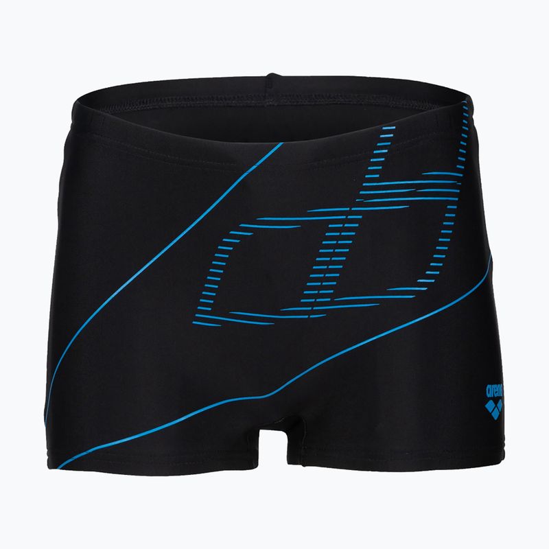 Плавки дитячі Arena Swim Short Logo black/turquise 5