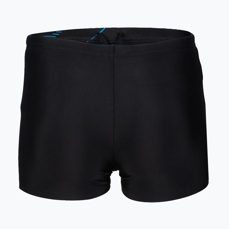 Плавки дитячі Arena Swim Short Logo black/turquise 6