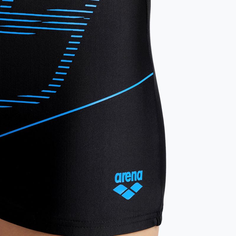 Плавки дитячі Arena Swim Short Logo black/turquise 10