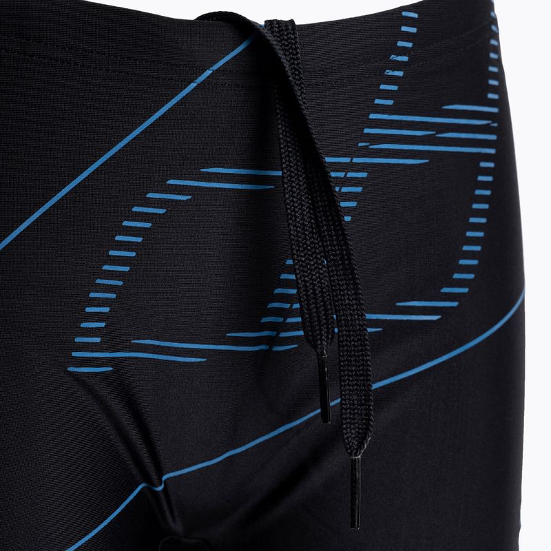 Плавки дитячі Arena Swim Short Logo black/turquise 4