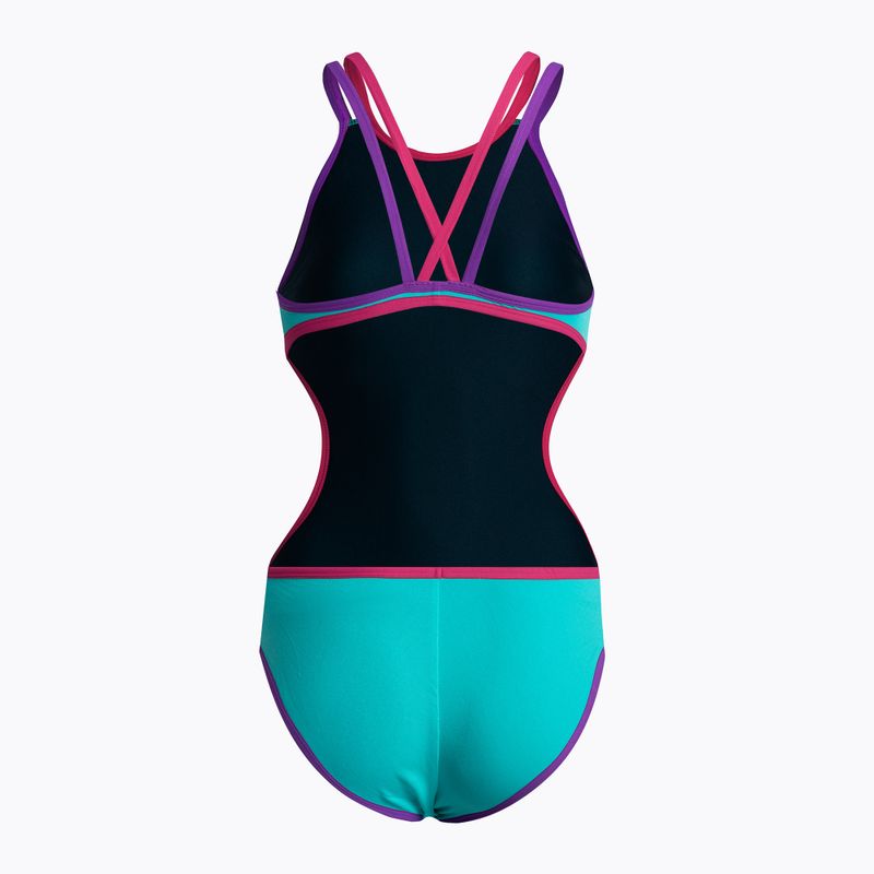 Купальник суцільний жіночий Arena One Double Cross Back One Piece martinica 2