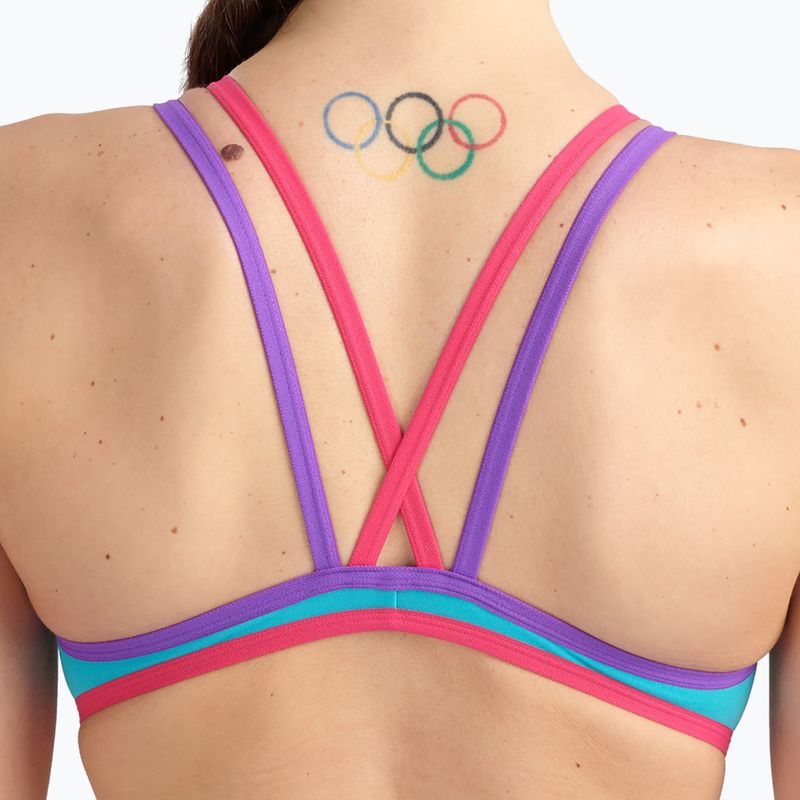 Купальник суцільний жіночий Arena One Double Cross Back One Piece martinica 7