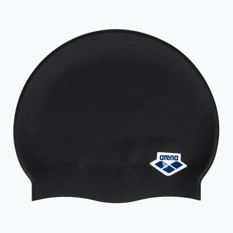 Шапочка для плавання arena Icons Team Stripe black/black 4