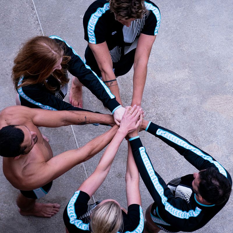 Штани Arena Relax IV Team Logo black/white/blue diamond 9