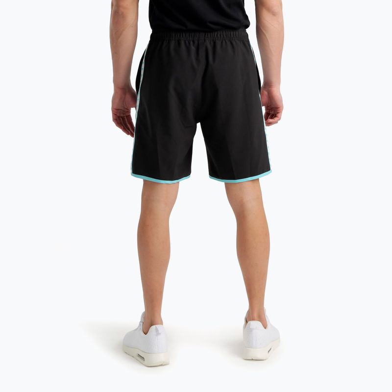 Шорти Arena Icons Team Stripe Bermuda Logo black/white/blue diamond 3