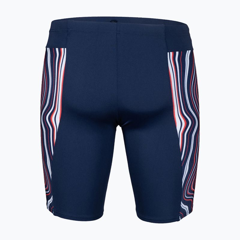 Плавки-джаммери чоловічі Arena Swim Jammer Marbled navy/red multi 5