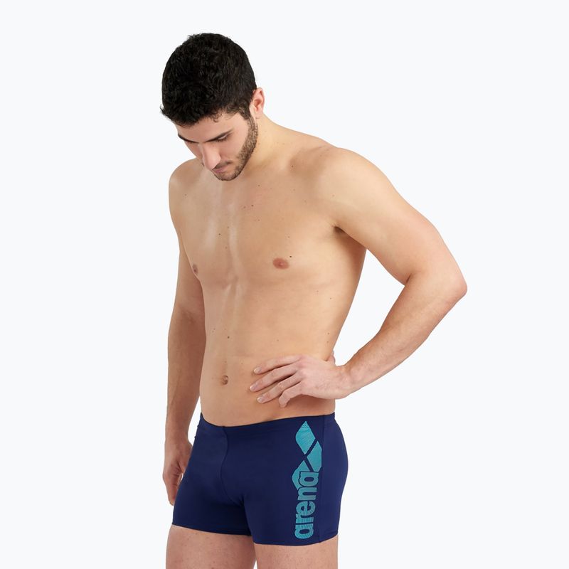 Плавки чоловічі Arena Optimal Short navy/martinica 7