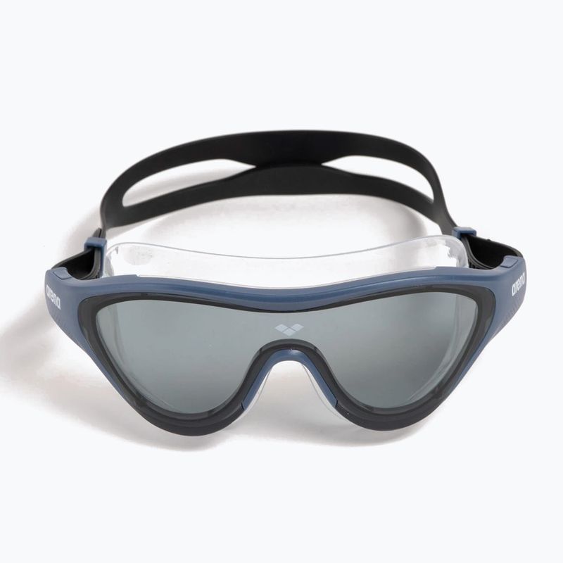 Маска для плавання Arena The One Mask smoke/grey blue/black 7