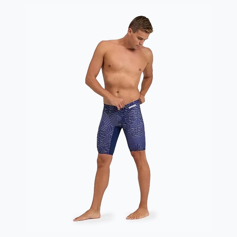 Плавки джаммери чоловічі arena Kikko Pro Swim Jammer navy/navy multi 5
