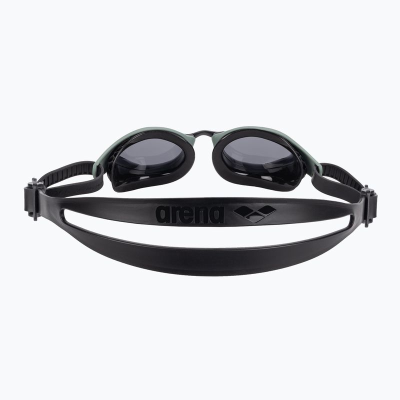 Окуляри для плавання Arena Air Bold Swim димчасті/темно-оливкові/чорні 5