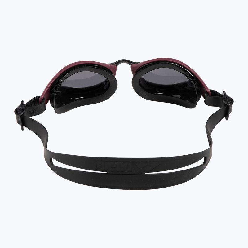 Окуляри для плавання arena Air Bold Swipe smoke/red wine/black 4