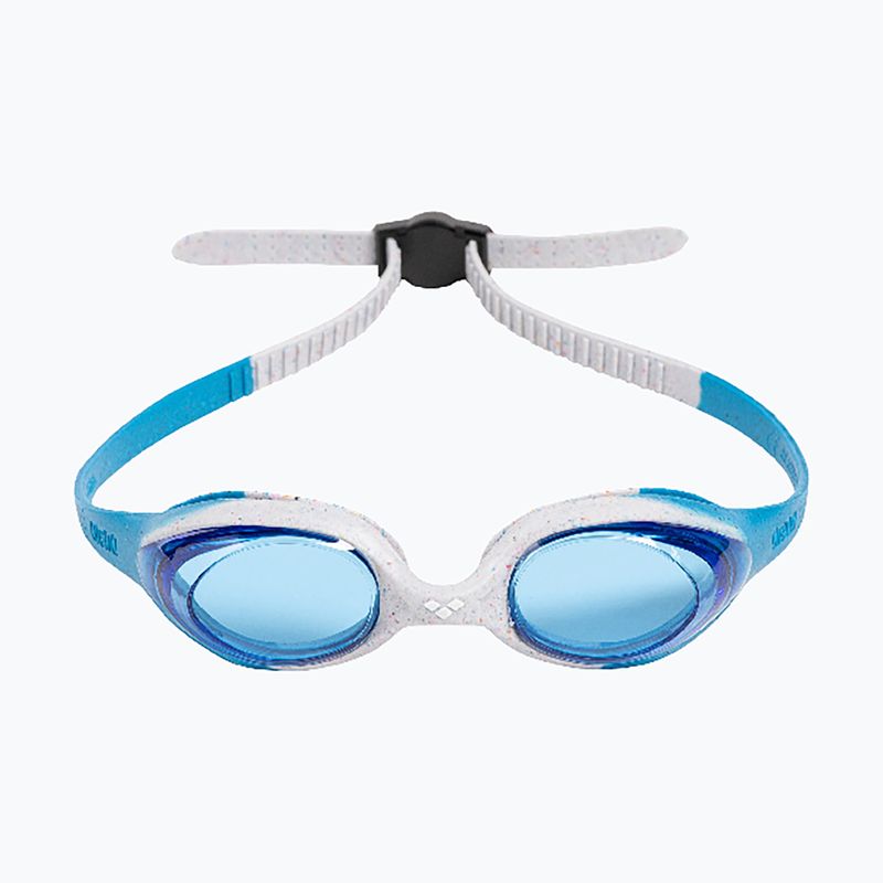 Окуляри для плавання дитячі arena Spider JR Mirror r blue/grey/blue 3