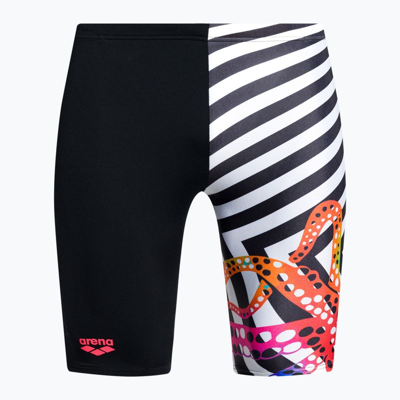 Плавки-джаммери чоловічі Arena Crazy Octopus Jammer black/white multi