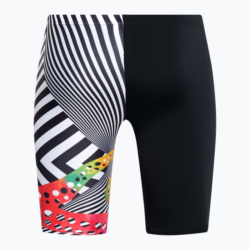 Плавки-джаммери чоловічі Arena Crazy Octopus Jammer black/white multi 2