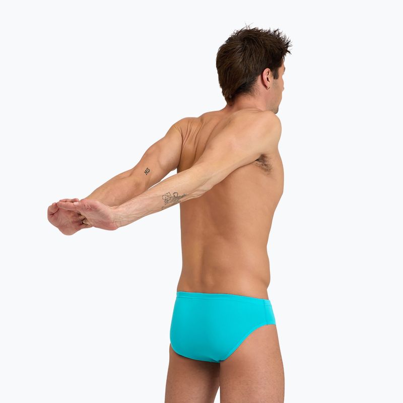 Плавки чоловічі Arena Team Swim Briefs Solid martinica/floreale 5