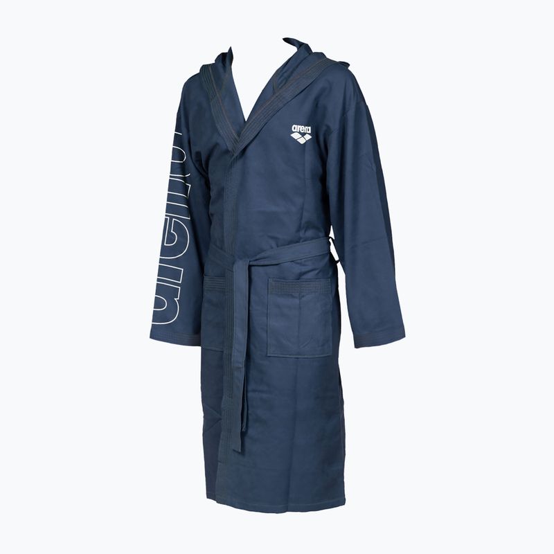 Халат дитячий arena Zeal Plus Jr navy/white 3