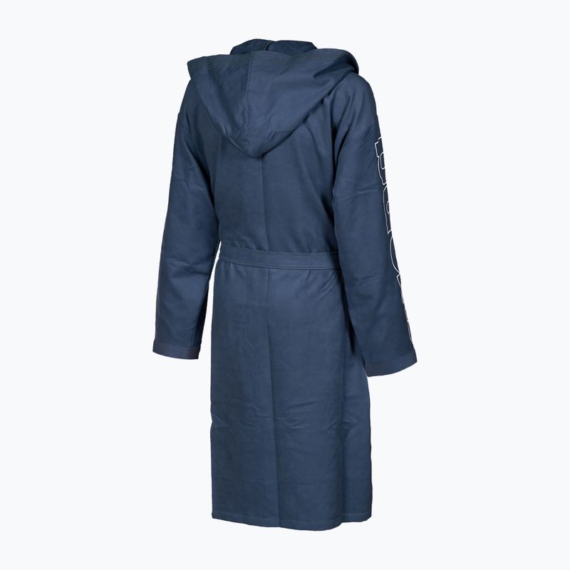 Халат дитячий arena Zeal Plus Jr navy/white 5