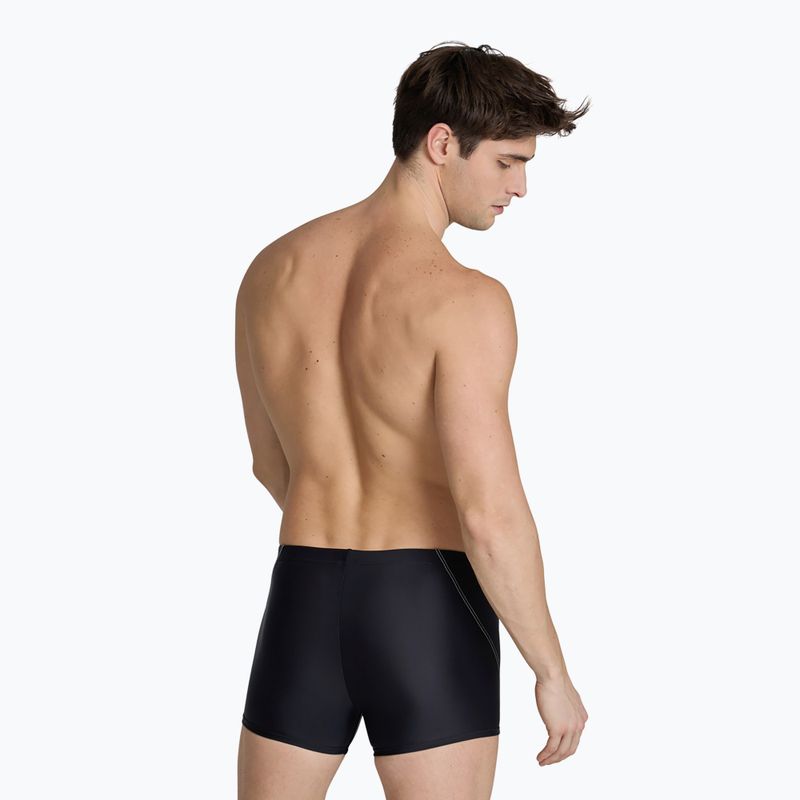 Чоловічі плавки-боксери Byor Evo Short R чорні/чорні/білі 4