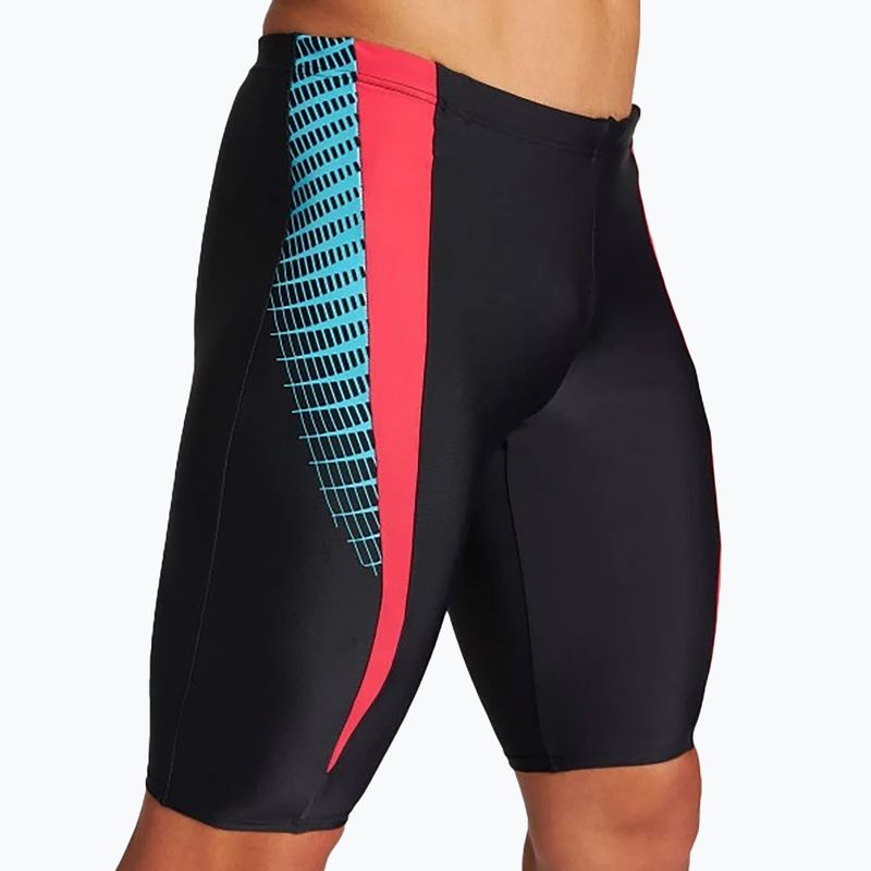 Плавки джаммери чоловічі arena Threefold Jammer R black/black/anguria 9