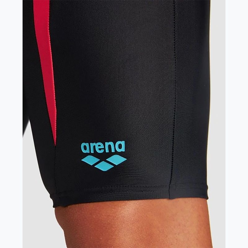 Плавки джаммери чоловічі arena Threefold Jammer R black/black/anguria 10