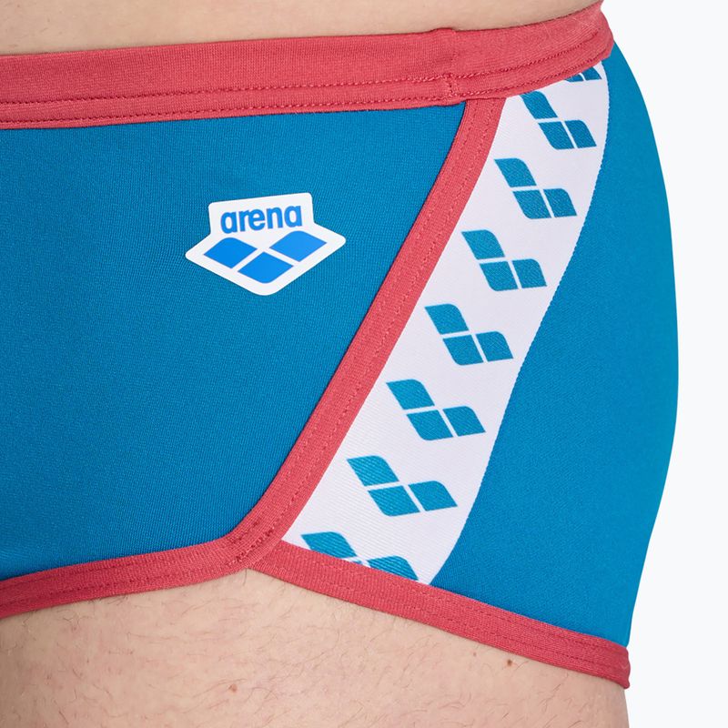 Чоловічі плавки Icons Swim заниженою талією короткі суцільні сині плавки cosmo/astro червоні плавки-боксери 6