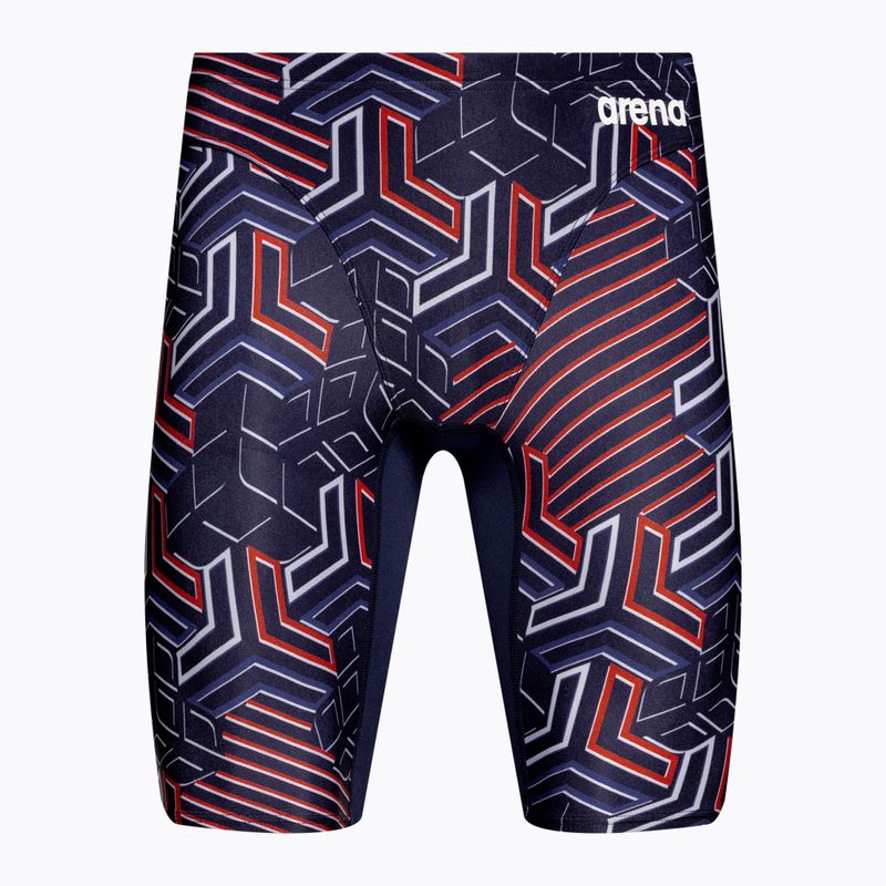 Плавки джаммери чоловічі arena Kikko Pro Swim Jammer navy/team redwhiteblue
