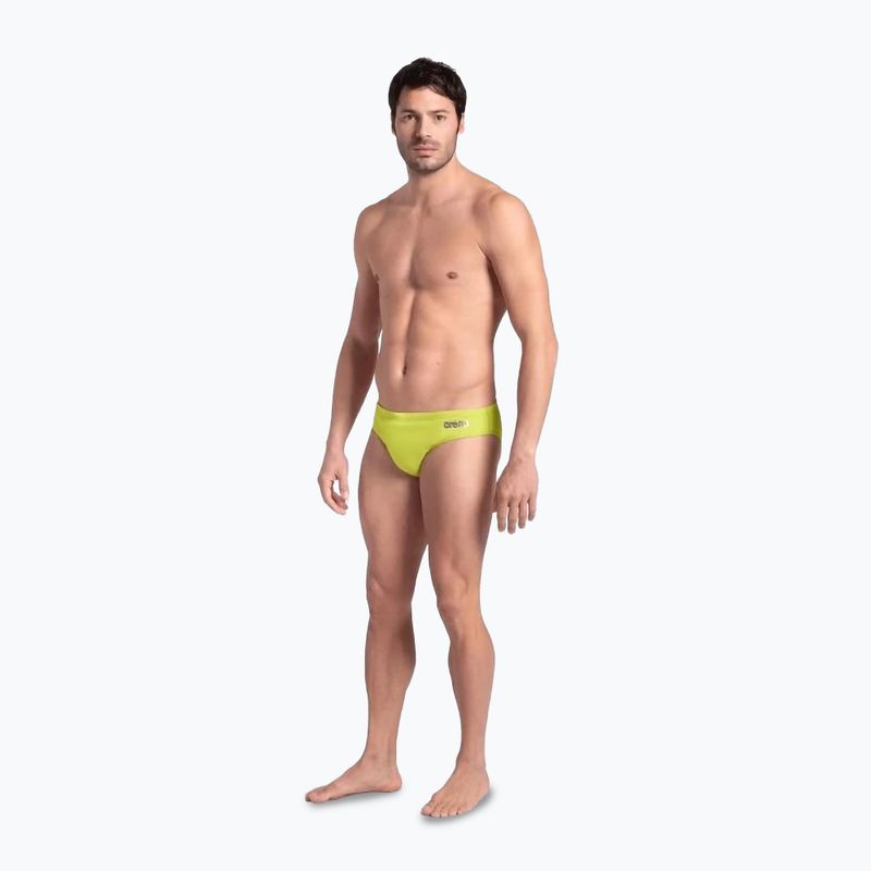 Плавки чоловічі arena Team Swim Briefs Solid soft green 2