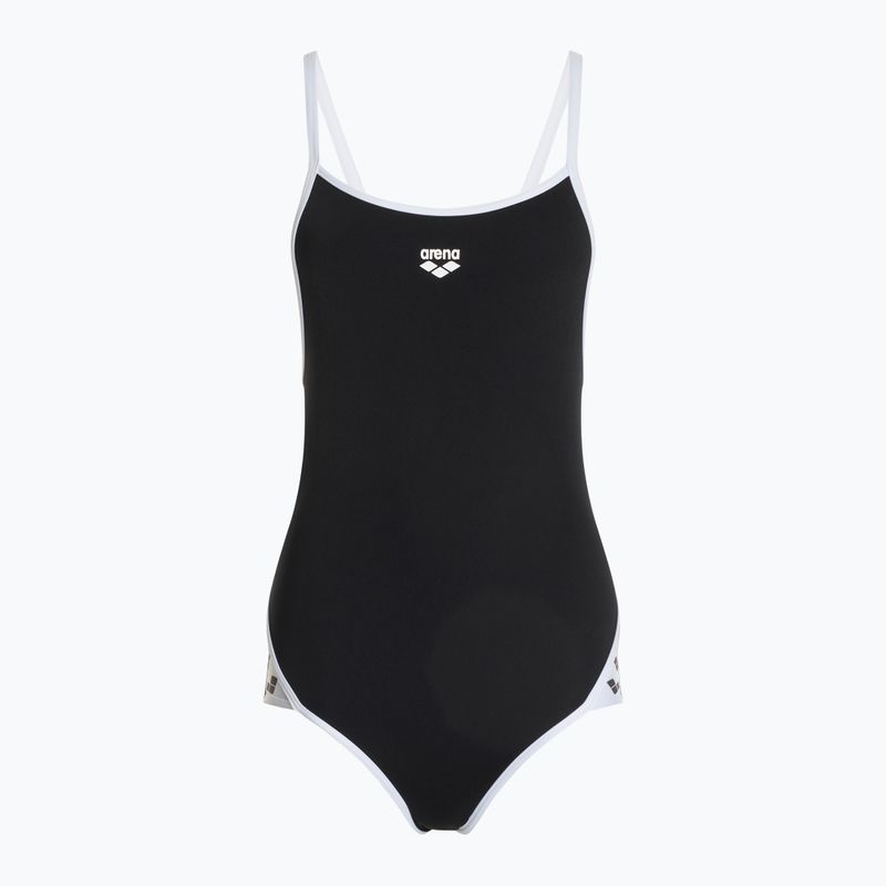 Купальник суцільний жіночий arena Icons Super Fly Back Solid black / white