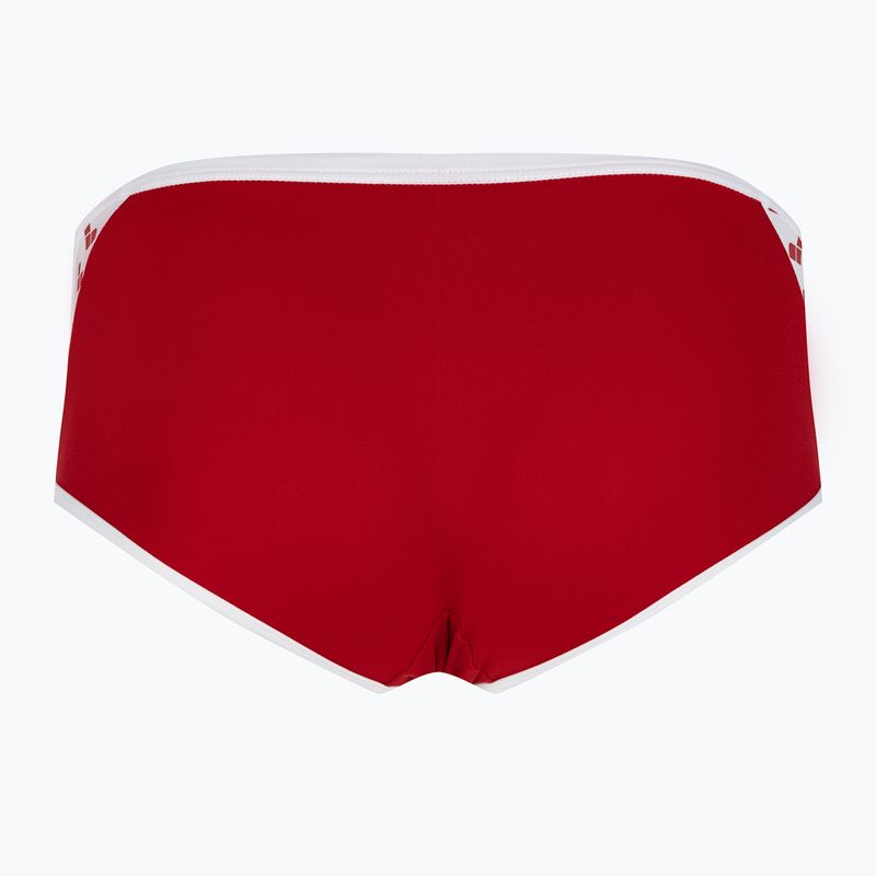 Плавки чоловічі arena Icons Swim Low Waist Short Solid red/white 2