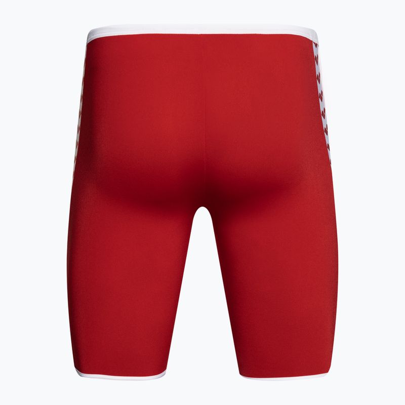 Плавки чоловічі arena Icons Swim Jammer Solid red/white 2