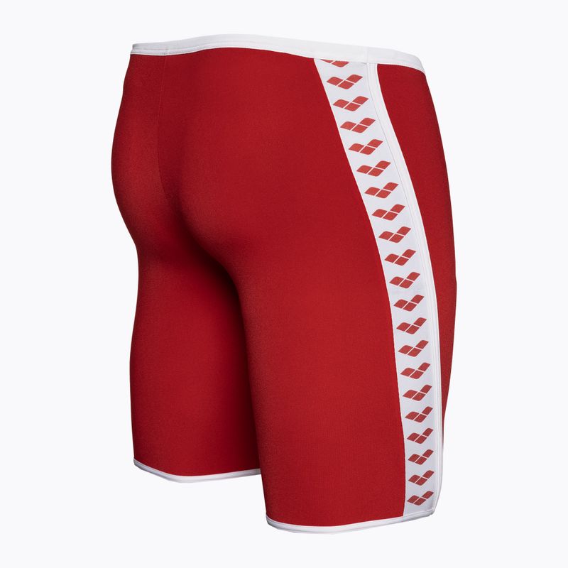 Плавки чоловічі arena Icons Swim Jammer Solid red/white 3