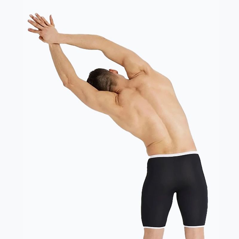 Плавки чоловічі arena Icons Swim Jammer Solid black/white 2