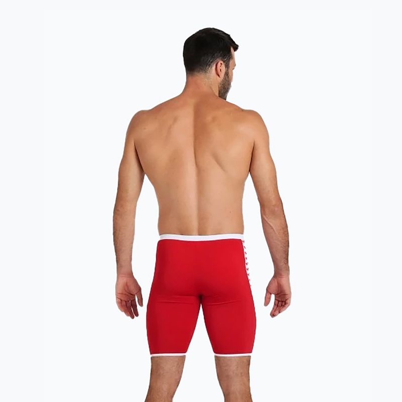 Плавки чоловічі arena Icons Swim Jammer Solid red/white 6