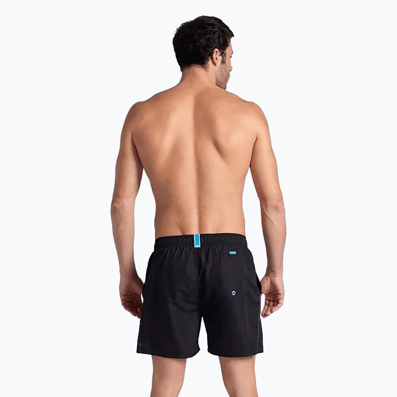 Шорти для плавання чоловічі arena Fundamentals Boxer R black/white 7