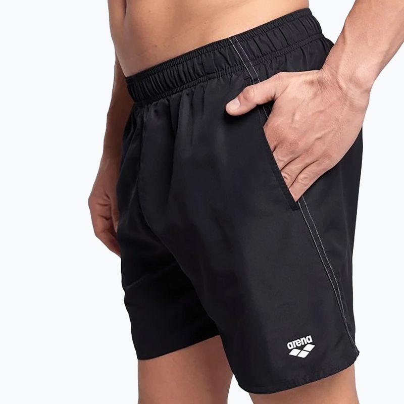 Шорти для плавання чоловічі arena Fundamentals Boxer R black/white 8