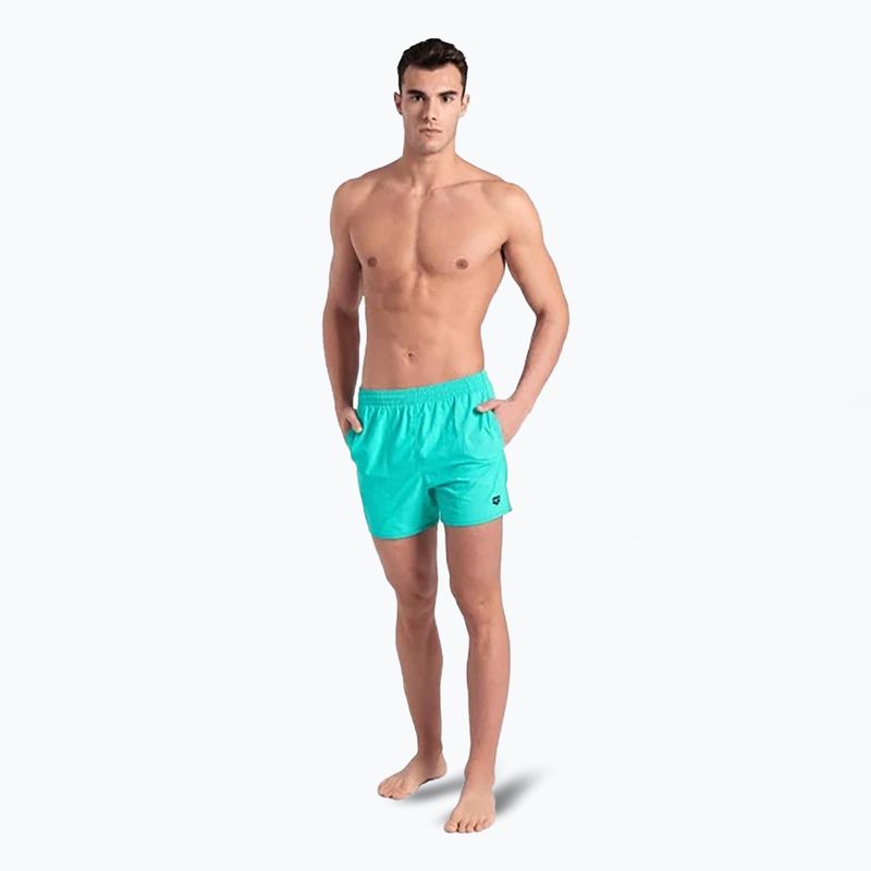Шорти для плавання чоловічі arena Bywayx R water/navy 2